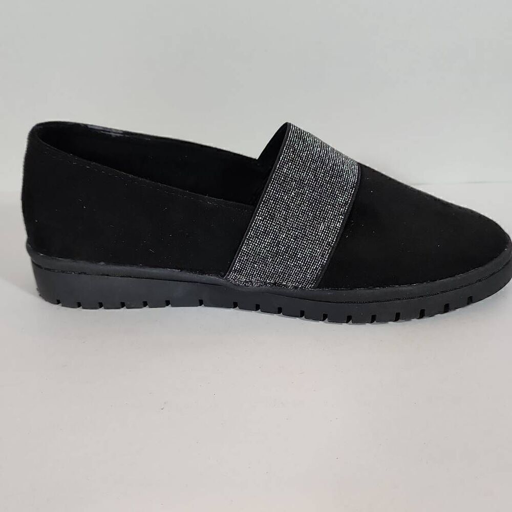 Yellow Box Asher Black Loafers Women's Size 7.5